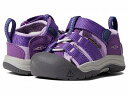 こちらの商品は キーン Keen Kids 女の子用 キッズシューズ 子供靴 サンダル Newport H2 (Toddler) - Tillandsia Purple/English Lavender です。 注文後のサイズ変更・キャンセルは出来ませんので、十分なご検討の上でのご注文をお願いいたします。 ※靴など、オリジナルの箱が無い場合がございます。ご確認が必要な場合にはご購入前にお問い合せください。 ※画面の表示と実物では多少色具合が異なって見える場合もございます。 ※アメリカ商品の為、稀にスクラッチなどがある場合がございます。使用に問題のない程度のものは不良品とは扱いませんのでご了承下さい。 ━ カタログ（英語）より抜粋 ━ The Newport is the foundation of the Keen footwear line. Designed with outdoor play in mind, the Newport H2 provides the comfort and protection young feet need for land and water activities. Quick-drying polyester web upper. Hydrophobic mesh lining. Cushioned EVA footbed provides all-day comfort. Treated with AEGIS Microbe Shield(R) antimicrobial technology that helps prevent odor, staining and deterioration. Hook-and-loop closure ensures a secure fit and easy on/off. 3M Reflective pull tabs provide added visibility during night time adventures. KEEN.PROTECT(TM) patented toe protection. Grippy, non-marking rubber outsole ensures traction on wet or dry surfaces. Gently brush with a soft, damp sponge to remove loose dirt and restore surface. ※掲載の寸法や重さはサイズ「5 Toddler, width M」を計測したものです. サイズにより異なりますので、あくまで参考値として参照ください. 実寸（参考値）： Weight: 約 90 g ■サイズの幅(オプション)について Slim &lt; Narrow &lt; Medium &lt; Wide &lt; Extra Wide S &lt; N &lt; M &lt; W A &lt; B &lt; C &lt; D &lt; E &lt; EE(2E) &lt; EEE(3E) ※足幅は左に行くほど狭く、右に行くほど広くなります ※標準はMedium、M、D(またはC)となります ※メーカー毎に表記が異なる場合もございます