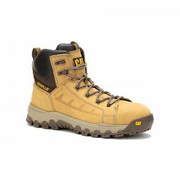 送料無料 キャタピラー Caterpillar メンズ 男性用 シューズ 靴 ブーツ ワークブーツ Threshold Rebound Waterproof Non Metallic Composite Toe - Honey Reset