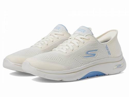 送料無料 スケッチャーズ SKECHERS Performance レディース 女性用 シューズ 靴 スニーカー 運動靴 Go Walk Arch Fit 2.0 Valencia Hands Free Slip-Ins - Natural/Light Blue