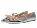 送料無料 スチュアートワイツマン Stuart Weitzman レディース 女性用 シューズ 靴 フラット Stuart Felicity Mary Jane - Silver/Poudre