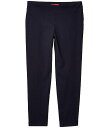  NCW[[ Krazy Larry fB[X p t@bV pc Y{ Plus Size Pull-On Ankle Pants - Navy