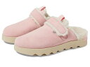 送料無料 ソレル SOREL レディース 女性用 シューズ 靴 スリッパ Viibe(TM) Clog Suede Cozy - Vintage Pink/Natural