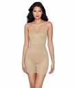 送料無料 ミラクルスーツ Miraclesuit Shapewear レディース 女性用 ファッション 下着 ショーツ Firm Control Low Back All-In-One Bike Shorts - Warm Beige