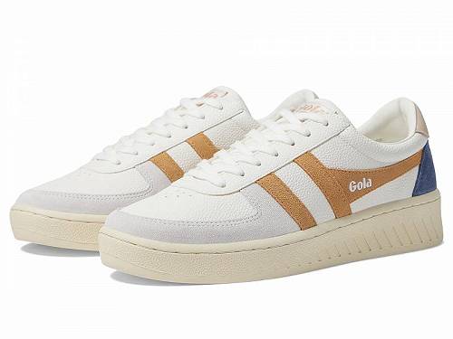 送料無料 ゴラ Gola レディース 女性用 シューズ 靴 スニーカー 運動靴 Grandslam Trident - White/Salmon/Pearl Pink