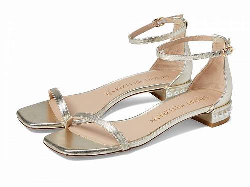 ̵ 奢ȥ磻ĥޥ Stuart Weitzman ǥ  塼   Nudistcurve Pearl Flat Sandal - Platino