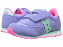 送料無料 サッカニー Saucony Kids 女の子用 キッズシューズ 子供靴 スニーカー 運動靴 Saucony Originals Kids Jazz Hook & Loop Sneaker(Toddler/Little Kid) - Periwinkle