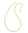 こちらの商品は ケンドラスコット Kendra Scott レディース 女性用 ジュエリー 宝飾品 ネックレス Murphy Chain Necklace - Gold です。 注文後のサイズ変更・キャンセルは出来ませんので、十分なご検討の上でのご注文をお願いいたします。 ※靴など、オリジナルの箱が無い場合がございます。ご確認が必要な場合にはご購入前にお問い合せください。 ※画面の表示と実物では多少色具合が異なって見える場合もございます。 ※アメリカ商品の為、稀にスクラッチなどがある場合がございます。使用に問題のない程度のものは不良品とは扱いませんのでご了承下さい。 ━ カタログ（英語）より抜粋 ━ Simple and chic, the Kendra Scott(R) Murphy Chain Necklace is perfect to anchor for everyday layer look, elevating your outfit effortlessly. The staple piece chain has a lobster clasp closure for a secure fit. This thin chain will beautifully complement any pendant, strand, or choker necklace. Gold plated brass construction Cubic zirconia stone. Machine washable.