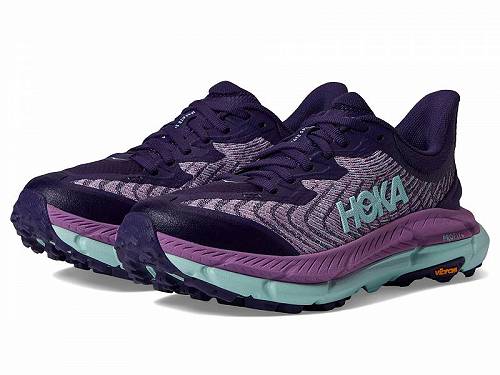 送料無料 ホカ Hoka レディース 女性用 シューズ 靴 スニーカー 運動靴 Mafate Speed 4 - Night Sky/Orchid Flower