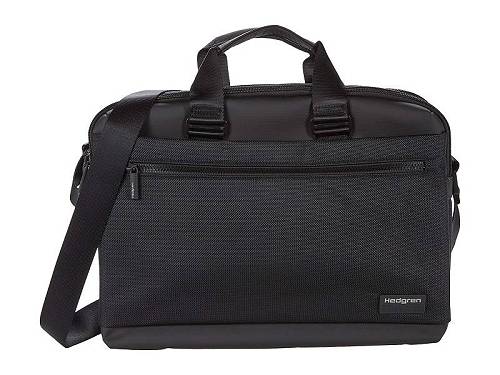 送料無料 ヘッドグレン Hedgren メンズ 男性用 バッグ 鞄 ブリーフケース 15.6 Byte RFID Laptop Briefcase - Black