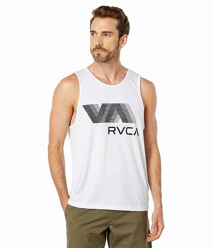 ルーカ タンクトップ  メンズ 送料無料 ルーカ RVCA メンズ 男性用 ファッション タンクトップ Va RVCA Blur Tank - White 1