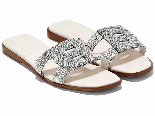 送料無料 コールハーン Cole Haan レディース 女性用 シューズ 靴 サンダル Chrisee Sandals - Ring Lizard Print Leather/Ivory Leather