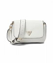  QX GUESS fB[X p obO  V_[obO obNpbN bN Meridian Flap Shoulder Bag - Stone