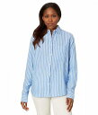  pNg PACT fB[X p t@bV {^Vc The Sunset Classic Shirt - Blue Bondi Stripe