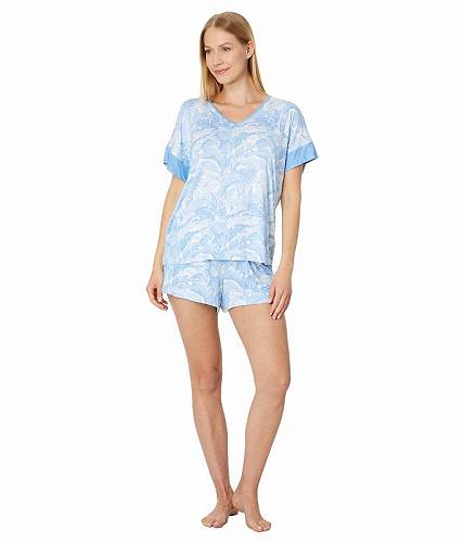 こちらの商品は トミーバハマ Tommy Bahama レディース 女性用 ファッション パジャマ 寝巻き Short Sleeve Short PJ Set - Blue White Palm です。 注文後のサイズ変更・キャンセルは出来ませんので、十分なご検討の上でのご注文をお願いいたします。 ※靴など、オリジナルの箱が無い場合がございます。ご確認が必要な場合にはご購入前にお問い合せください。 ※画面の表示と実物では多少色具合が異なって見える場合もございます。 ※アメリカ商品の為、稀にスクラッチなどがある場合がございます。使用に問題のない程度のものは不良品とは扱いませんのでご了承下さい。 ━ カタログ（英語）より抜粋 ━ Sleep your way to success wearing the Tommy Bahama(R) Short Sleeve Short PJ Set. This allover night suit set features V-neckline with piping details, short sleeves, straight hem, and pull-on construction. It comes with an adjustable drawcord waistband, short length, and straight hem. 95% rayon, 5% elastane. Machine wash, tumble dry. ※掲載の寸法や重さはサイズ「SM」を計測したものです. サイズにより異なりますので、あくまで参考値として参照ください. If you&#039;re not fully satisfied with your purchase, you are welcome to return any unworn, unwashed items in the original packaging with tags and if applicable, the protective adhesive strip intact. Note: Briefs, swimsuits and bikini bottoms should be tried on over underwear, without removing the protective adhesive strip. Returns that fail to adhere to these guidelines may be rejected. 実寸（参考値）： Length: 約 57.15 cm Outseam: 約 30.48 cm Inseam: 約 7.62 cm Front Rise: 約 31.75 cm Back Rise: 約 34.29 cm