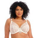  elomi fB[X p t@bV  uW[ Priya Plunge Bra - Vanilla