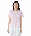  AC[tBbV[ Eileen Fisher fB[X p t@bV TVc Crew Neck Short Sleeve Tee - Crystal Pink