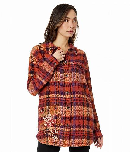 送料無料 Johnny Was レディース 女性用 ファッション アウター ジャケット コート ジャケット Ananke Shirt Jacket - Plaid