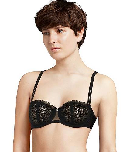 送料無料 Chantelle レディース 女性用 ファッション 下着 ブラジャー C Jolie Demi Bra - Black