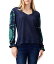 送料無料 ニックアンドゾー NIC+ZOE レディース 女性用 ファッション セーター Oceanic Sweater - Indigo Multi