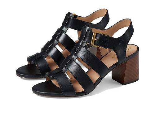 コールハーン 送料無料 コールハーン Cole Haan レディース 女性用 シューズ 靴 ヒール Josie Fisherman Sandal 65 mm - Black Leather