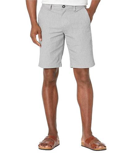 送料無料 ヴォルコム Volcom メンズ 男性用 ファッション ショートパンツ 短パン Frickin Modern Stretch 21" Chino Shorts - Grey 3