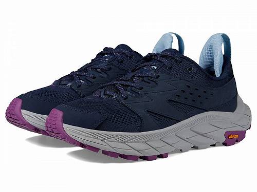 送料無料 ホカ Hoka レディース 女性用 シューズ 靴 ブーツ ハイキング トレッキング Anacapa Aero Low - Outer Space/Harbor Mist