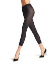 送料無料 ファルケ Falke レディース 女性用 ファッション 下着 ストッキング Pure Matt 50 Capri Leggings - Blue (Marine 6179)