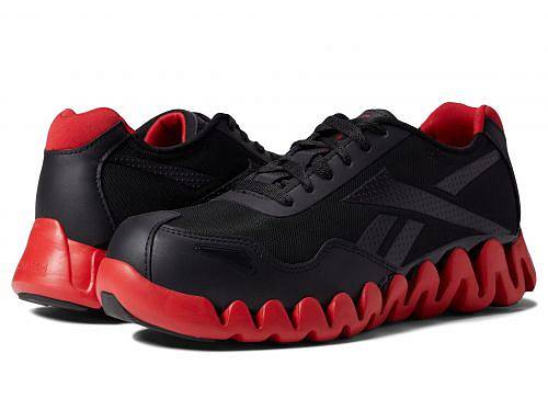 送料無料 リーボック Reebok Work メンズ 男性用 シューズ 靴 スニーカー 運動靴 Zig Pulse Work SD10 Comp Toe - Black/Red