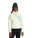  XpC_[ Spyder fB[X p t@bV AE^[ WPbg R[g WPbg Cloud Fleece Snap Pullover - Snow