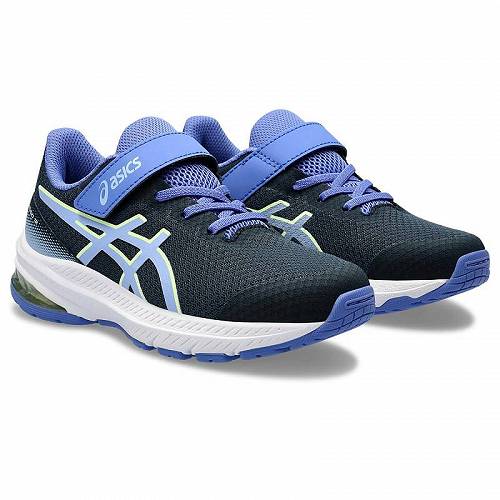 送料無料 アシックス キッズ ASICS Kids 女の子用 キッズシューズ 子供靴 スニーカー 運動靴 GT-1000 12 PS (Toddler/Little Kid) - French Blue/Light Sapphire