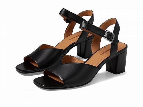 送料無料 ジョーンストンアンドマーフィー Johnston Murphy レディース 女性用 シューズ 靴 スリッパ Evelyn Ankle Strap Sandal - Black