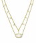 送料無料 ケンドラスコット Kendra Scott レディース 女性用 ジュエリー 宝飾品 ネックレス Elisa Pearl Multi Strand Necklace - Gold Iridescent Drusy