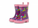 送料無料 Hatley Kids 女の子用 キッズシューズ 子供靴 ブーツ レインブーツ Pretty Pegasus Shiny Rain Boots (Toddler/Little Kid/Big Kid) - Purple
