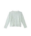 送料無料 ロキシー Roxy Kids 女の子用 ファッション 子供服 パーカー スウェット ジャケット The Rose Song Cozy Knit Top (Little Kids/Big Kids) - Blue Surf Pretty