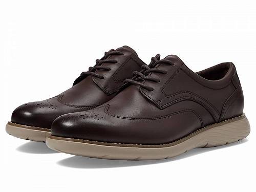 送料無料 ロックポート Rockport メンズ 男性用 シューズ 靴 オックスフォード 紳士靴 通勤靴 Garett Wing Tip - Dark Brown