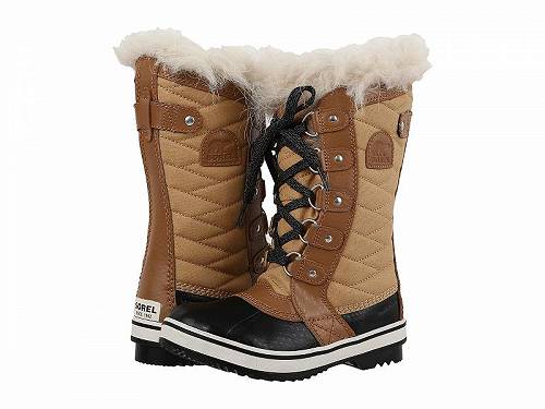 こちらの商品は ソレル SOREL Kids 女の子用 キッズシューズ 子供靴 ブーツ スノーブーツ Tofino II (Little Kid/Big Kid) - Curry/Elk です。 注文後のサイズ変更・キャンセルは出来ませんので、十分なご検討の上でのご注文をお願いいたします。 ※靴など、オリジナルの箱が無い場合がございます。ご確認が必要な場合にはご購入前にお問い合せください。 ※画面の表示と実物では多少色具合が異なって見える場合もございます。 ※アメリカ商品の為、稀にスクラッチなどがある場合がございます。使用に問題のない程度のものは不良品とは扱いませんのでご了承下さい。 ━ カタログ（英語）より抜粋 ━ The cold-weather play never ends in the SOREL(R) Kids Tofino II boot. Durable, quilted textile upper with waterproof suede leather overlays. Lace-up closure with D-ring eyelets. Hardy, protective rubber shell. Faux fur snow cuff for a touch of added style and warmth. 100 grams of insulation helps lock in warmth. Comfortable textile lining. Textile-covered footbed. Waterproof vulcanized rubber shell. Rubber outsole provides excellent traction. ※掲載の寸法や重さはサイズ「1 Little Kid, width M」を計測したものです. サイズにより異なりますので、あくまで参考値として参照ください. 実寸（参考値）： Weight: 約 400 g Shaft: 約 20.32 cm ■サイズの幅(オプション)について Slim &lt; Narrow &lt; Medium &lt; Wide &lt; Extra Wide S &lt; N &lt; M &lt; W A &lt; B &lt; C &lt; D &lt; E &lt; EE(2E) &lt; EEE(3E) ※足幅は左に行くほど狭く、右に行くほど広くなります ※標準はMedium、M、D(またはC)となります ※メーカー毎に表記が異なる場合もございます