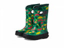  {OX Bogs Kids LbY qp LbYV[Y qC u[c Cu[c Rain Boots 4 - H Shapes (Toddler/Little Kid/Big Kid) - Green Multi