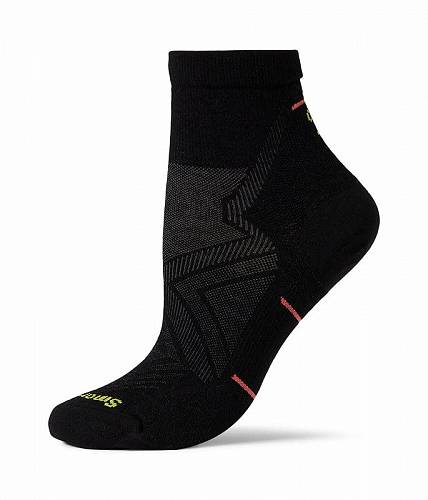 楽天グッズ×グッズ送料無料 スマートウール Smartwool レディース 女性用 ファッション ソックス 靴下 Run Zero Cushion Ankle - Black