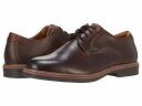 送料無料 フローシャイム Florsheim メンズ 男性用 シューズ 靴 オックスフォード 紳士靴 通勤靴 Norwalk Plain Toe Oxford - Brown Crazy Horse