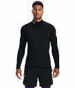 送料無料 アンダーアーマー Under Armour メンズ 男性用 ファッション アクティブシャツ ColdGear Armour Fitted Mock -...