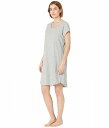  Skin fB[X p t@bV pW} Q iCgKE Organic Pima Cotton Carissa Sleepshirt - Heather Grey