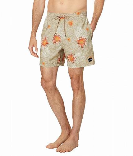 送料無料 ハーレー Hurley メンズ 男性用 スポーツ・アウトドア用品 水着 Cannonball 17" Volley - Khaki 2