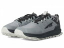 送料無料 アルトラ Altra メンズ 男性用 シューズ 靴 ブーツ ハイキング トレッキング Lone Peak 9 Waterproof Low - Gra...