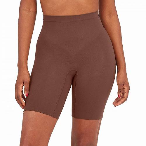 送料無料 スパンクス Spanx レディース 女性用 ファッション 下着 ショーツ Spanx Power Shorts Body Shaper For - Chestnut Brown