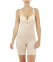 送料無料 スパンクス Spanx レディース 女性用 ファッション 下着 ショーツ Thinstincts 2.0 Open-Bust Midthigh Bodysuit - Champagne Beige