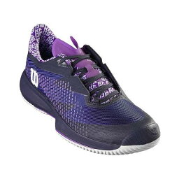 送料無料 ウィルソン Wilson レディース 女性用 シューズ 靴 スニーカー 運動靴 Kaos Swift 1.5 Tennis Shoes - Navy Blazer/Royal Lilac/Cooling Spray