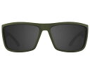 送料無料 スパイオプティック Spy Optic メガネ 眼鏡 サングラス Rocky - Matte Army Green/Happy Gray