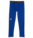 送料無料 アンダーアーマー Under Armour Kids 男の子用 ファッション 子供服 パンツ ズボン HeatGear(R) Armour Leggings (Big Kids) - Royal/White