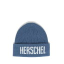  n[VFTvC Herschel Supply Co. t@bVG  Xq r[j[ jbgX Polson Knit Logo - Steel Blue