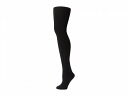 送料無料 プラッシュ Plush レディース 女性用 ファッション 下着 ストッキング Fleece-Lined Full Foot Tights - Black 2